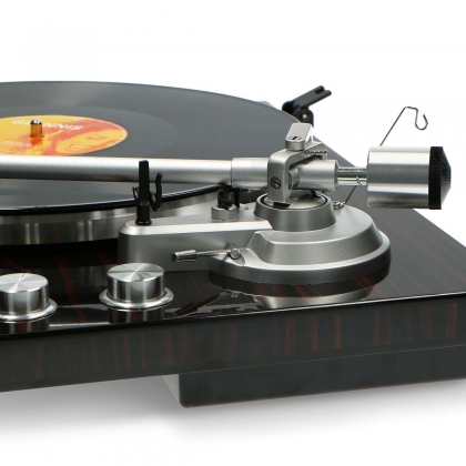 Platenspeler met Bluetooth® transmissie Donkerbruin