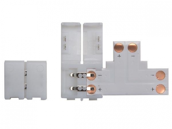 PUSH CONNECTOR VOOR FLEXIBELE LED-STRIP - 10 mm - 1 KLEUR