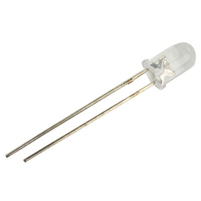 LED 3mm TRANSPARANT WIT