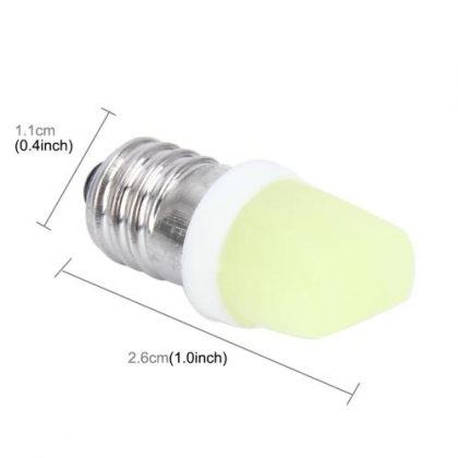 LED 12V E10 2W 100LM 7000K