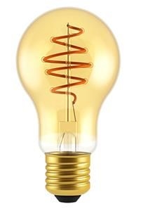 LED GLS FILAMENT SPIRAAL GOLD E27 5W 2000K DIMBAAR