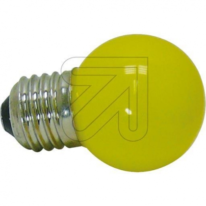 LED-lamp kogel geel 1W / E27