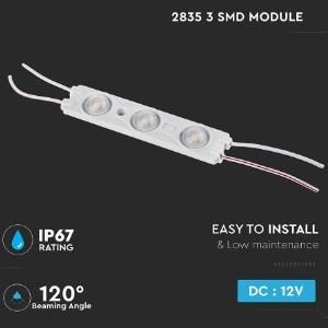 LED-MODULE 12V 1,5W WARM WIT 3 LEDS