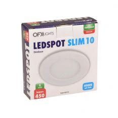 LED slim-downlight 6W 4000K dimbaar - 10cm