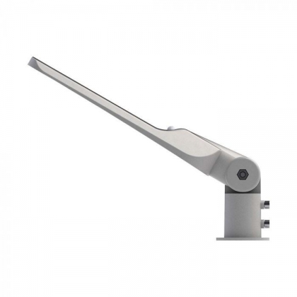 LED Straatlamp 100W 4000K grijs + schemerschakelaar