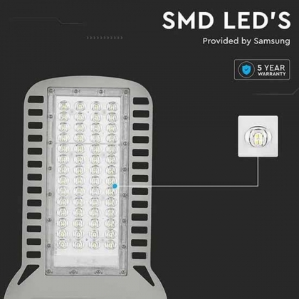 LED Straatlamp SLIM 150W 4000K grijs 20250 Lumen