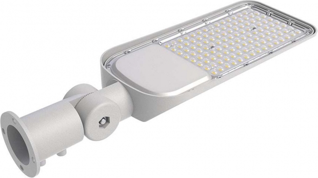 LED Straatlamp 30W 4000K grijs + schemerschakelaar 3000 Lumen