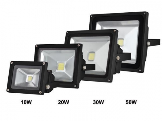 LED-SCHIJNWERPER VOOR BUITENSHUIS - 50 W EPISTAR CHIP - 3000 K