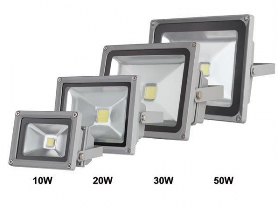 LED-SCHIJNWERPER VOOR BUITENSHUIS - 50 W EPISTAR CHIP - 3000 K