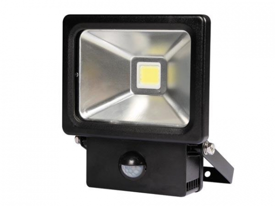 LED-SCHIJNWERPER VOOR BUITENSHUIS MET PIR-SENSOR - 20 W - NEUTRAALWIT