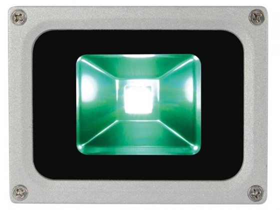 LED-SCHIJNWERPER VOOR BUITENSHUIS - 10W RGB LED-CHIP - IR-AFSTANDSBEDIENING