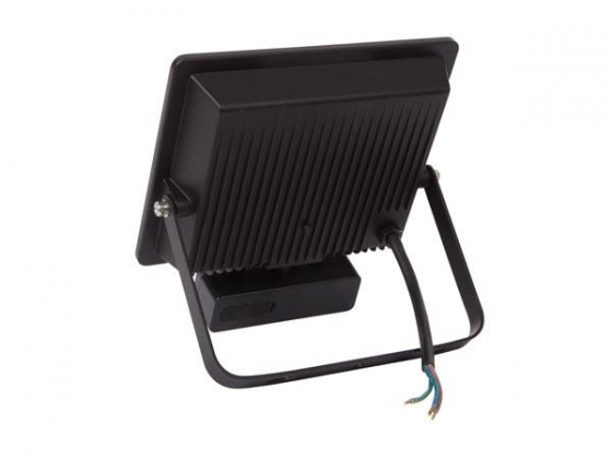 LED-SCHIJNWERPER VOOR BUITENSHUIS - 30 W, NEUTRAALWIT - ZWART - PIR