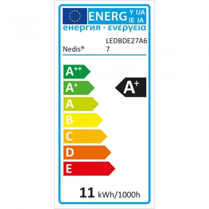 LED-Lamp E27 | A60 | Dimbaar | 11 W | 1055 lm | 2700 K | Warm Wit | Frosted | 1 Stuks
