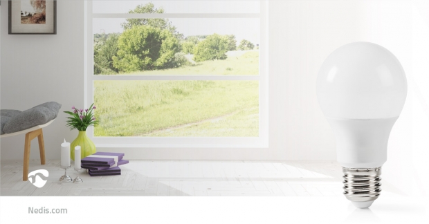 LED-Lamp E27 | A60 | Dimbaar | 11 W | 1055 lm | 2700 K | Warm Wit | Frosted | 1 Stuks