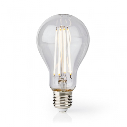 LED-Filamentlamp E27 | A70 | 12 W | 1521 lm | 2700 K | Dimbaar | Warm Wit | Retrostijl | 1 Stuks