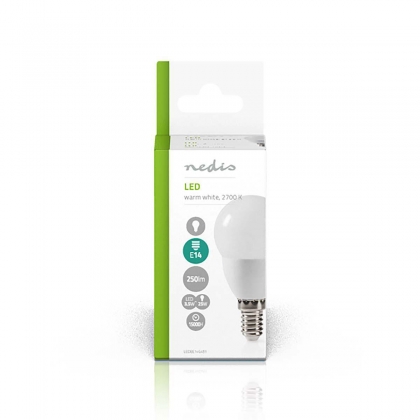 LED-Lamp E14 | G45 | 3.5 W | 250 lm | 2700 K | Warm Wit | Frosted | 1 Stuks
