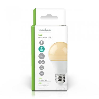 LED-Lamp Flame E27 peervormig 5,3W  396 lm