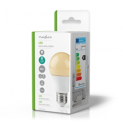 LED-Lamp Flame E27 peervormig 5,3W  396 lm