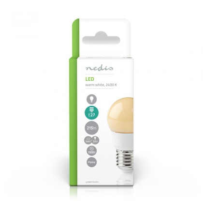 LED-kogellamp E27 Flame 3,6W 215lm