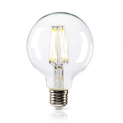 LED-Filamentlamp E27 | G95 | 8.3 W | 806 lm | 2700 K | Warm Wit | Retrostijl | Aantal lampen in verpakking: 1