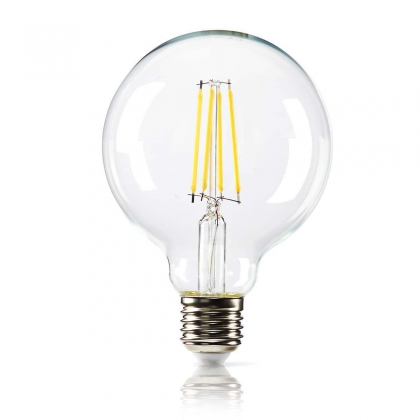 LED-Filamentlamp E27 | G95 | 8.3 W | 806 lm | 2700 K | Warm Wit | Retrostijl | Aantal lampen in verpakking: 1