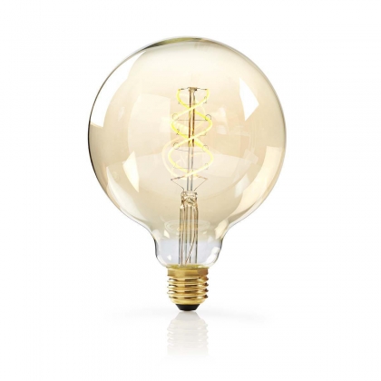 LED-Filamentlamp E27 | G125 | 5 W | 260 lm | 2000 K | Warm Wit | Retrostijl | Aantal lampen in verpakking: 1 Stuks