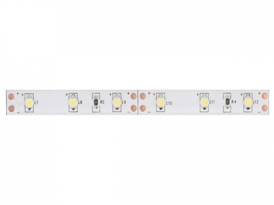 KIT MET FLEXIBELE LED-STRIP EN VOEDING - WARMWIT - 300 LEDS - 5 m - 12Vdc - ZONDER COATING