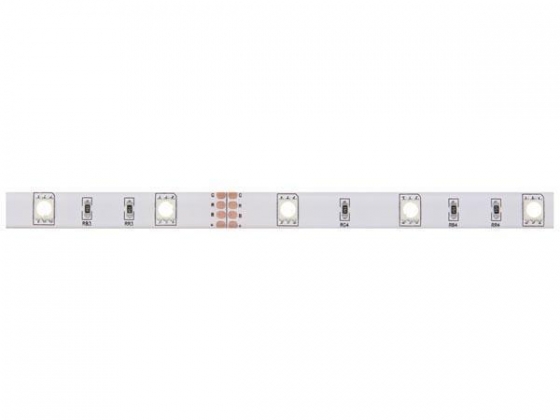 KIT MET FLEXIBELE LEDSTRIP, CONTROLLER EN VOEDING - RGB - 150 LEDs - 5 m - 12 Vdc