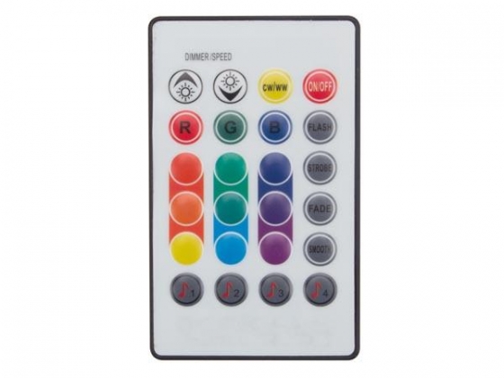 KIT MET MUZIEKGESTUURDE LED-STRIP, CONTROLLER EN VOEDING - RGB - 150 LEDs - 5 m - 12 VDC