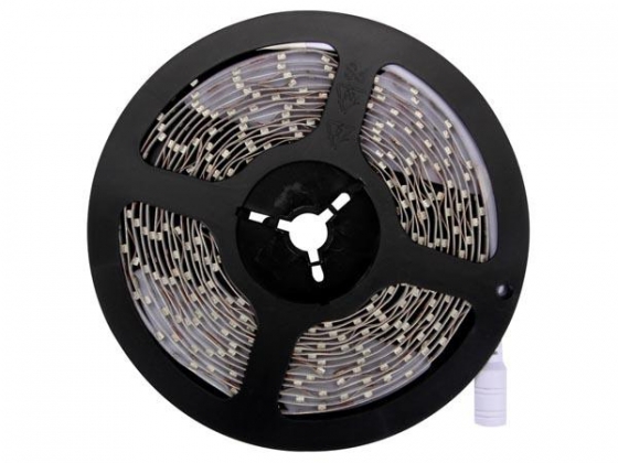 KIT MET FLEXIBELE LED-STRIP EN VOEDING - WARMWIT - 180 LEDS - 3 m - 12 VDC