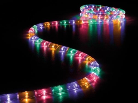 TWEEKANAALS LED-LICHTSLANG - VEELKLEURIG + CONTROLLER