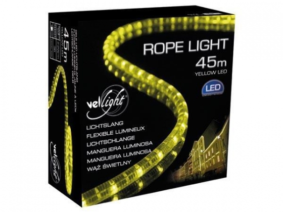 LED-LICHTSLANG - GEEL - 45 m