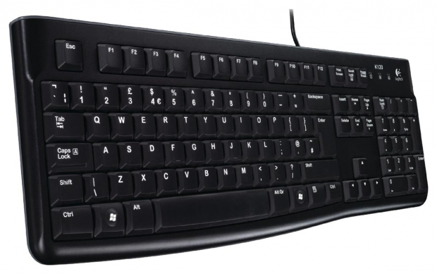 Bedraad Keyboard Multimedia USB US International Zwart