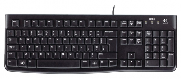 Bedraad Keyboard Multimedia USB US International Zwart