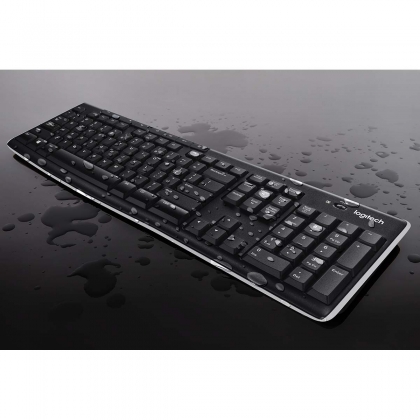 K270 Draadloos toetsenbord Standaard USB US International Zwart