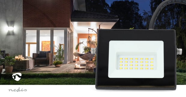 LED-Bouwlamp | 4000 K | Nominale lichtstroom: 1620 lm | IP65 | 1.00 m | Energieklasse: F | 220 - 240 V AC 50/60 Hz | 20 W