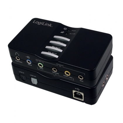 Logilink externe USB geluidskaart 7.1