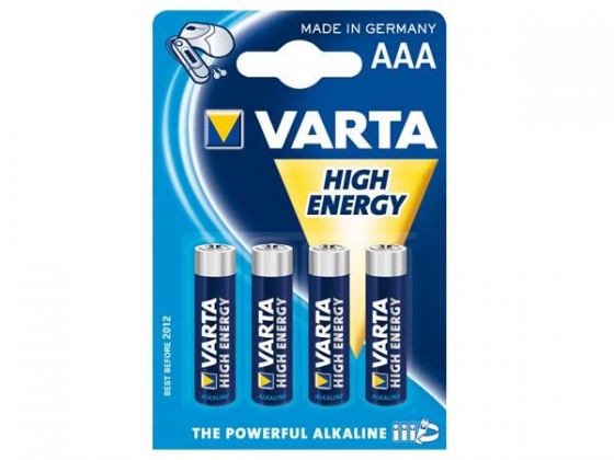 HIGH-ENERGY ALKALINE AAA / LR03 1.5V-1100mAh 4903.121.414 (4st/bl)