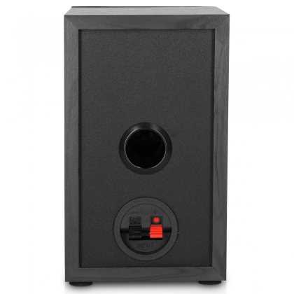 Platenspeler met Bluetooth® en twee externe luidsprekers Zwart