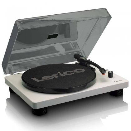Platenspeler met ingebouwde luidsprekers USB-codering Grijs