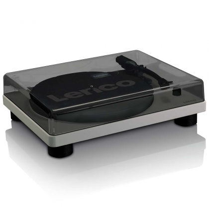 Platenspeler met ingebouwde luidsprekers USB-codering Grijs