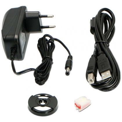 Platenspeler met ingebouwde luidsprekers USB-codering Grijs