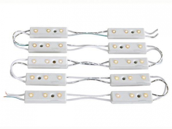 DECORATIEVE LEDMODULES - 10 ST. - 12V - WARM WIT