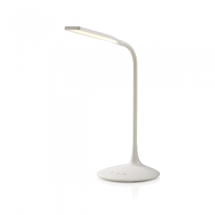 LED-Bureaulamp | Dimbaar | 250 lm | Oplaadbaar | Aanraakfunctie | Wit