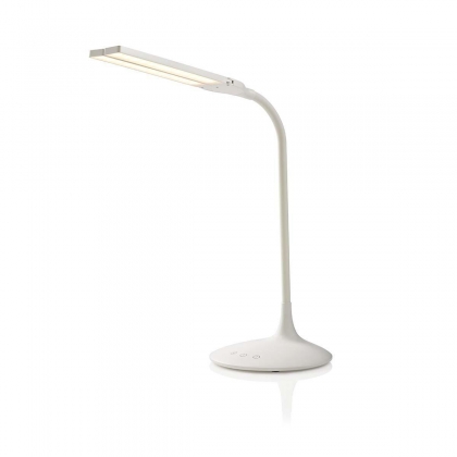 LED-Bureaulamp | Dimbaar | 280 lm | Oplaadbaar | Aanraakfunctie | Wit