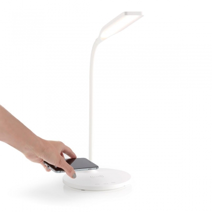 LED-Lamp met Draadloze Lader | Dimmer - Op Product | Qi | 5 W | Met dimfunctie | Koel Wit / Natuurlijk Wit / Warm Wit | 2700 - 6500 K