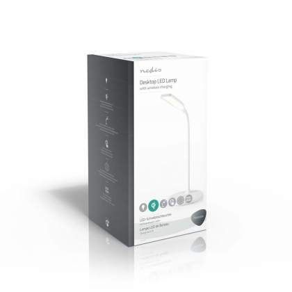 LED-Lamp met Draadloze Lader | Dimmer - Op Product | Qi | 5 W | Met dimfunctie | Koel Wit / Natuurlijk Wit / Warm Wit | 2700 - 6500 K