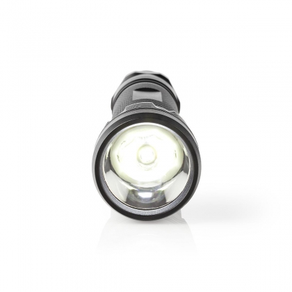 LED-Zaklamp | Batterij Gevoed | 4.5 V DC | 10 W | 3x C/LR14 | Nominale lichtstroom: 500 lm | Lichtbereik: 250 m | Stralingshoek: 9.5 °