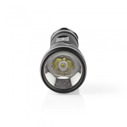 LED-Zaklamp | Batterij Gevoed | 4.5 V DC | 10 W | 3x C/LR14 | Nominale lichtstroom: 500 lm | Lichtbereik: 250 m | Stralingshoek: 9.5 °