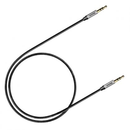 100cm jack audiokabel 3.5 mm male - 3.5 mm male vergulde contacten
